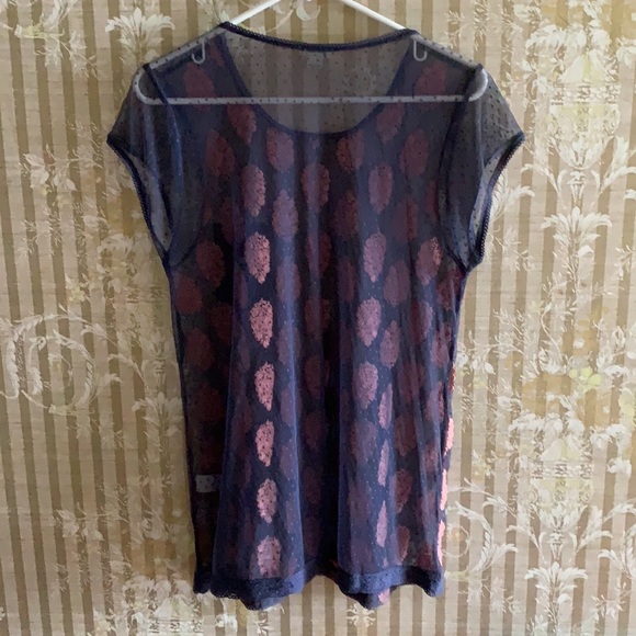 RARE Sundance Palace Best top with crochet detailing, size large - Picture 9 of 11